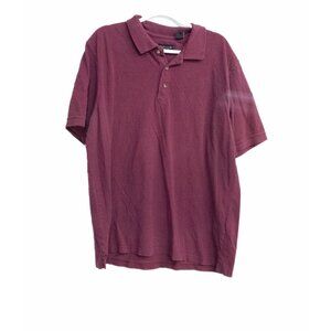 UltraClub Maroon Short-Sleeve Polo Shirt